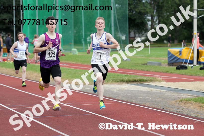 Graded 800 metres, North East Grand Prix, Monkton, Jarrow. Photo: David T. Hewitson/Sports for All Pics